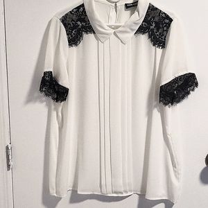 Karl Lagerfeld - white blouse